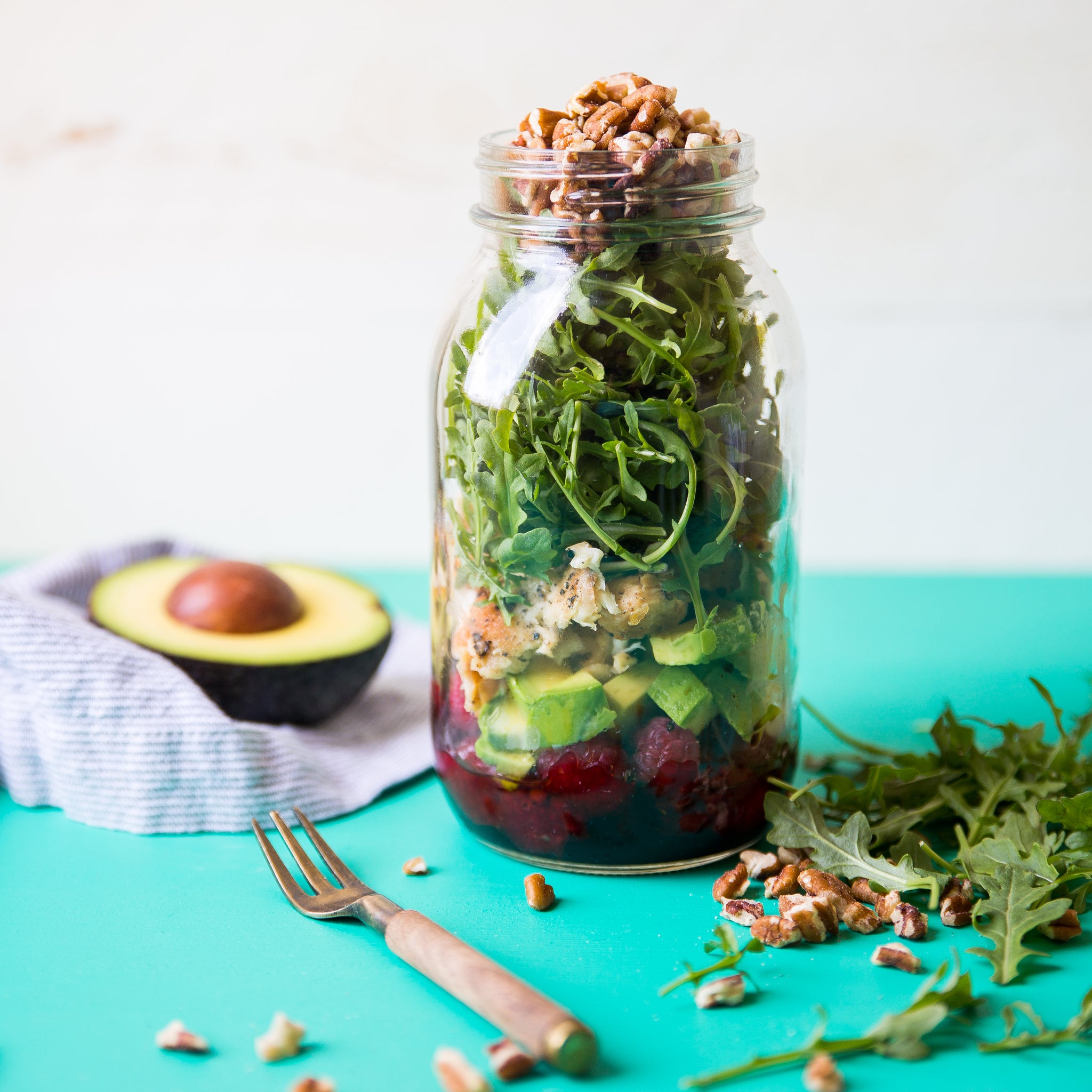 How to Pack the Perfect Mason Jar Salad